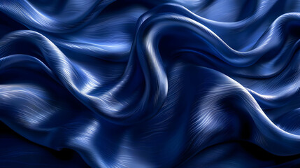 Obraz premium Abstract Blue Waves Background
