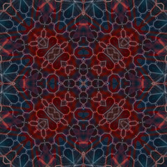 Seamless beautiful pattern. The texture is abstract. The background is symmetrical and repeats