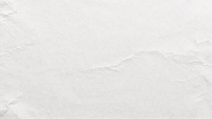 Obraz premium White crumpled paper background, crumpled paper texture