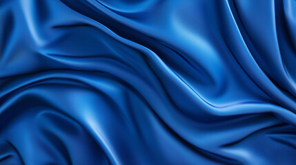 Fototapeta premium Blue sports clothing fabric football shirt jersey texture