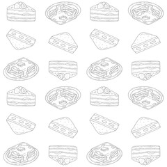 food pattern background