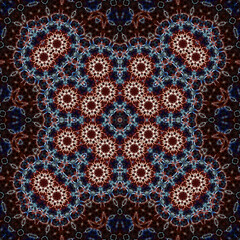 Seamless beautiful pattern. The texture is abstract. The background is symmetrical and repeats