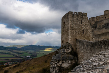 Breathtaking Views of Spis Castle and the Rolling Hills of Slovakia