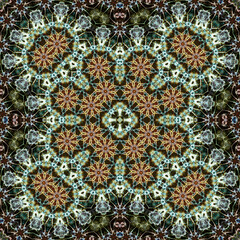 Seamless beautiful pattern. The texture is abstract. The background is symmetrical and repeats