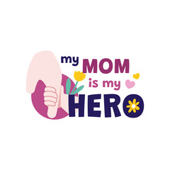 Mother Day Illustration Sticker - 05