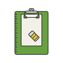 Writing board icon