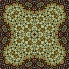 Seamless beautiful pattern. The texture is abstract. The background is symmetrical and repeats