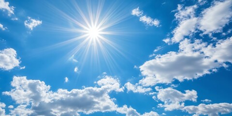 Radiant Sky with Clouds