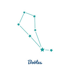 Boötes, Bootes,  constellation, 88 constellations.eps
