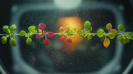 Genetically Engineered Plants in Controlled Environment Showcasing Growth and Innovation