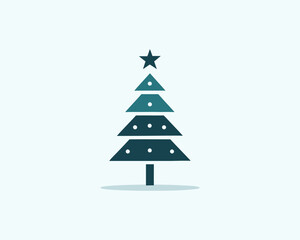 christmas tree vector