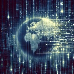 Glitch Matrix The paper looks digitally corrupted with glitch ef