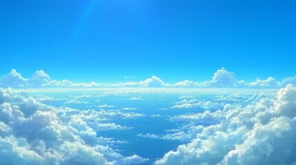 Nature's world of blue - Harmony of sea and sky