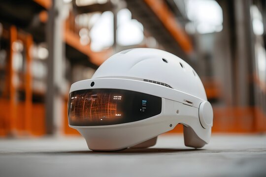 Smart Helmet for Augmented Reality Data Display