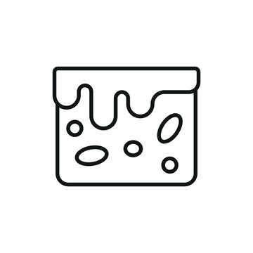 recommend clip art: Brownies food cake icon vector design templates in modern and simple concept 