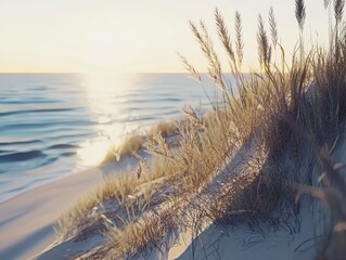 Sunrise over the Coastal Dunes