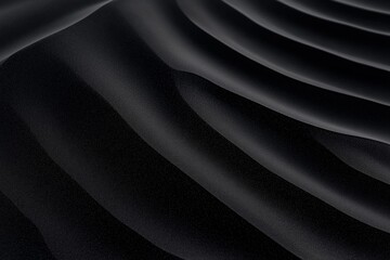 Obraz premium Black Sand Waves
