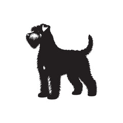 Bouvier des Flandres Vector - Bouvier des Flandres Illustration - Dog Vector.