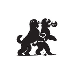 Bouvier des Flandres Vector - Bouvier des Flandres Illustration - Dog Vector.