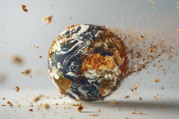 Celebrating earth day  emphasizing global environmental awareness and sustainability initiatives