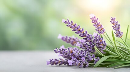 Fototapeta premium Lavender blooming event nature floral arrangement outdoor close-up serenity and calmness