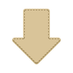 Stitched Cute Tags Shape Banner