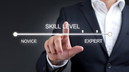 Skill Level Progression: Businessman's Fingertip on Expert Level