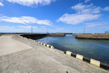 Fototapeta premium 제주도 제주시 제주 서귀포시 대정읍 신도리 신도포구