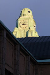 Clock tower of the Helsinki Railway Station