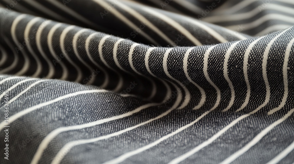 Poster pinstripe patterns are simple yet sophisticated, featuring thin, parallel lines