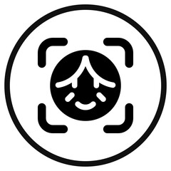 Editable grandparent face vector icon. Part of a big icon set family. Perfect for web and app interfaces, presentations, infographics, etc