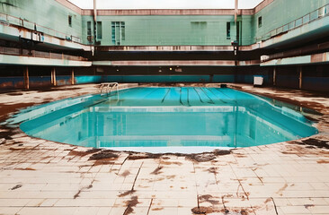 An empty dirty pool
