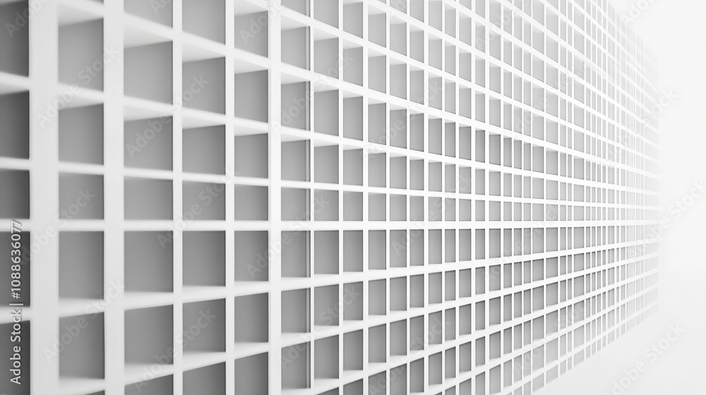 Poster the grid pattern is a dream, with its clean, orderly lines creating a structured, geometric aestheti