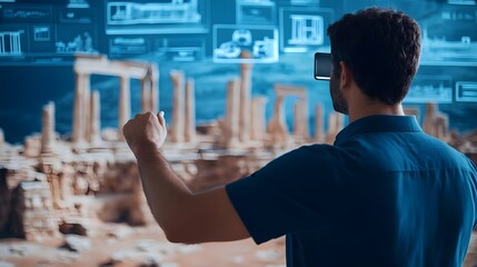 VR Exploration Ancient Ruins