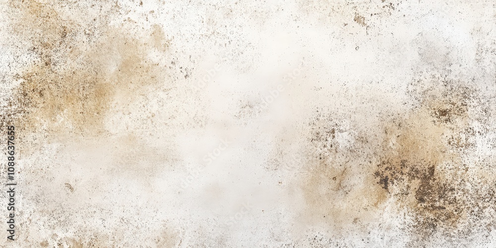 Poster Abstract textured background featuring muted tones of beige and gray with irregular patterns and subtle weathering for design and artistic applications