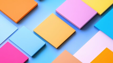 Fototapeta premium The rectangle is a foundational shape in design, symbolizing stability and reliability