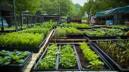 Urban farming is a growing trend in cities around the world