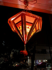 Lighted Lamp in Designed Dome