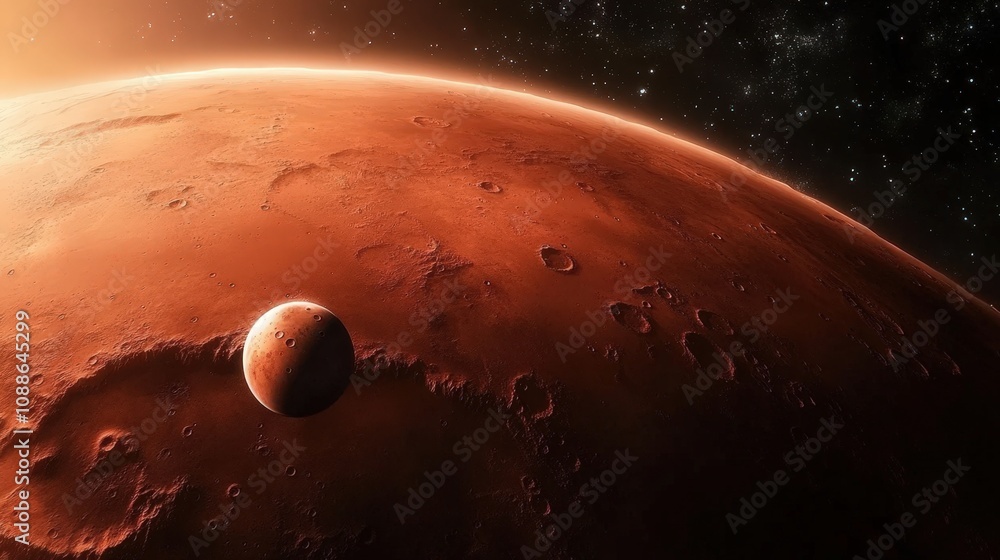 Poster write about the future of mars exploration