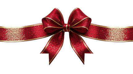christmas red ribbon 02