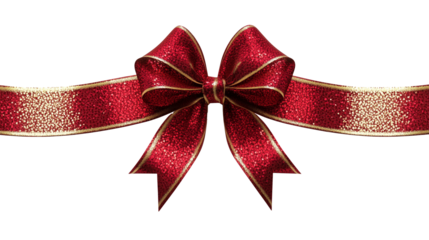 christmas red ribbon 02
