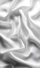 Obraz premium Fabric with Wrinkles and Folds. Wavy Surface Texture,generation AI