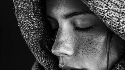 Grief: A deep emotional response to loss, like the death of a loved one, often filled with sorrow, emptiness, and the mourning of a void left behind.
