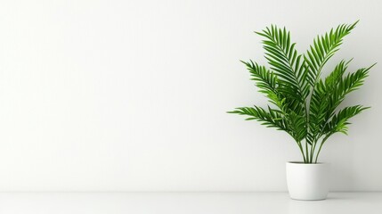 Fototapeta premium Bright and Airy Essential Oil Setup with Greenery