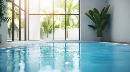 Serene Spa Room with Hydrotherapy Pool