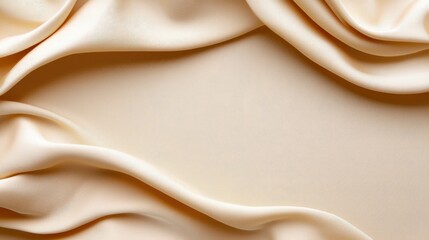 Obraz premium Soft Beige Linen Background Texture for Design Projects