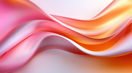 Soft Gradient Background with Warm Sunset Colors