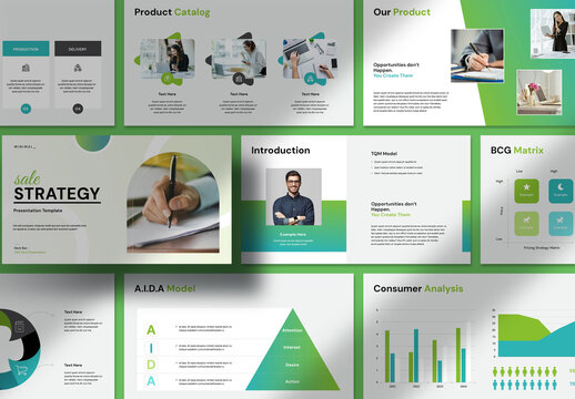 Sale Strategy Presentation Template
