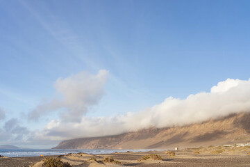 Atardeceres en el rico de Famara (Lanzarote,Canarias)