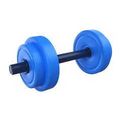 Blue Nile Blue Pink 3D Illustration Workout Equipment Promotion Instagram Post - 1